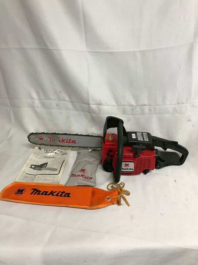 北見市発 マキタ makita エンジンチェーンソー E2835N 14型 伐採 間採 林業 DIY