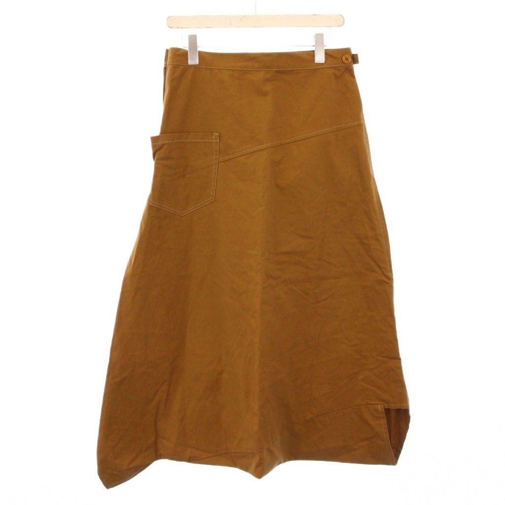 ワイズ Y s ヨウジヤマモト コットンツイル変形パンツ サルエルパンツ ワン 茶 ブラウン YB-P01-028 BB