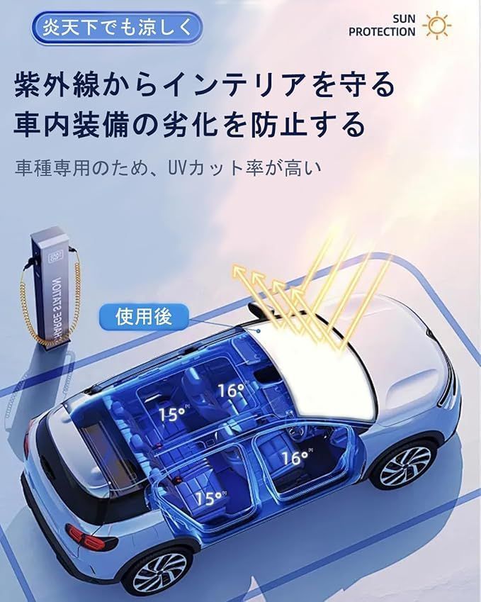 サンシェード 遮光断熱