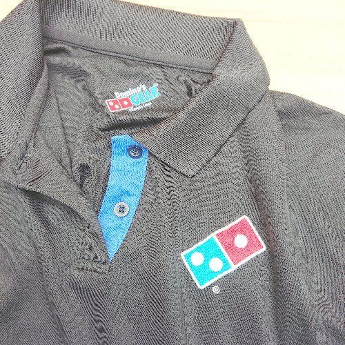◇ Domino's GEAR ドミノピザ ユニフォーム 半袖 ポロシャツ