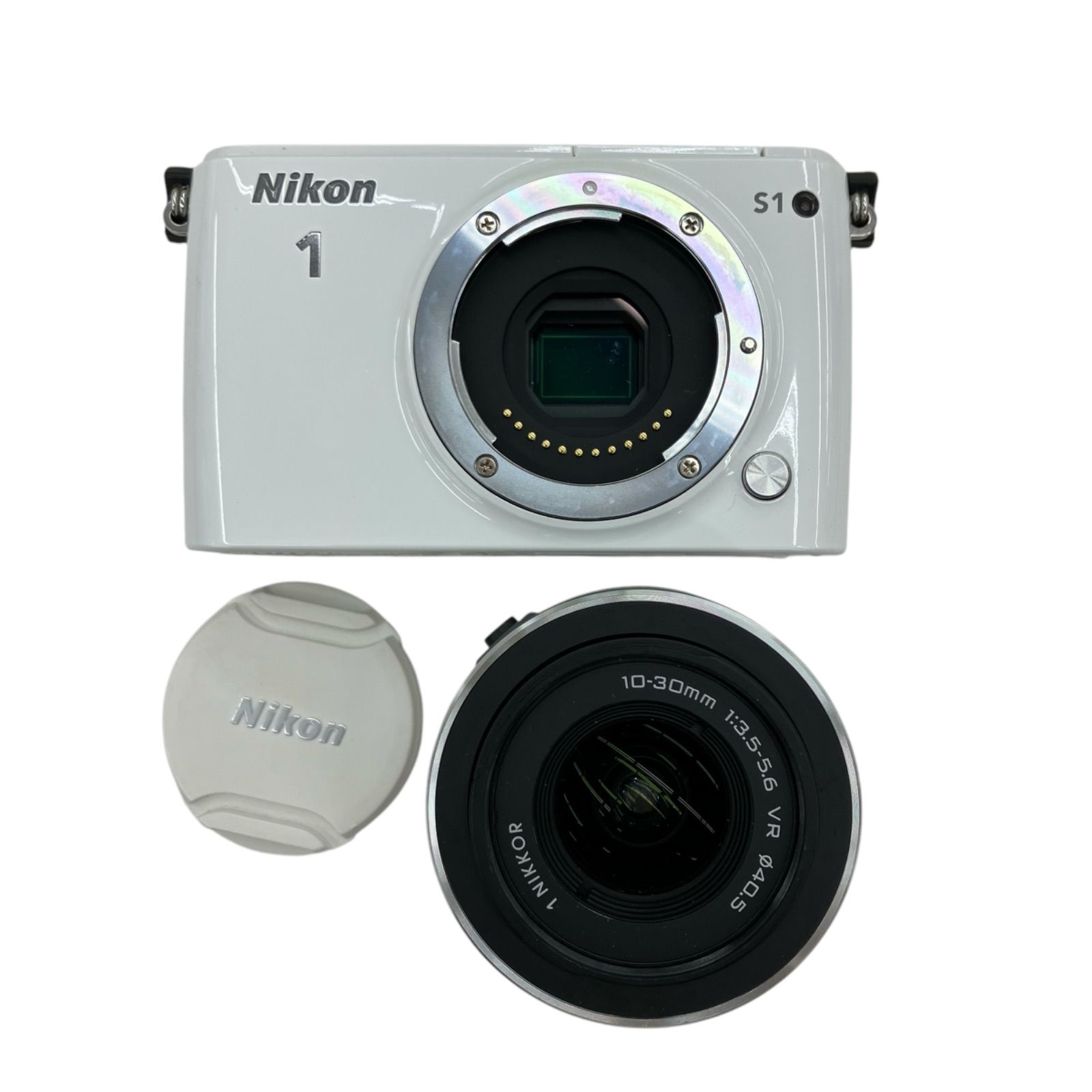 186000 現状品 Nikon S1 ミラーレス一眼カメラ ズームレンズ 10-30mm 