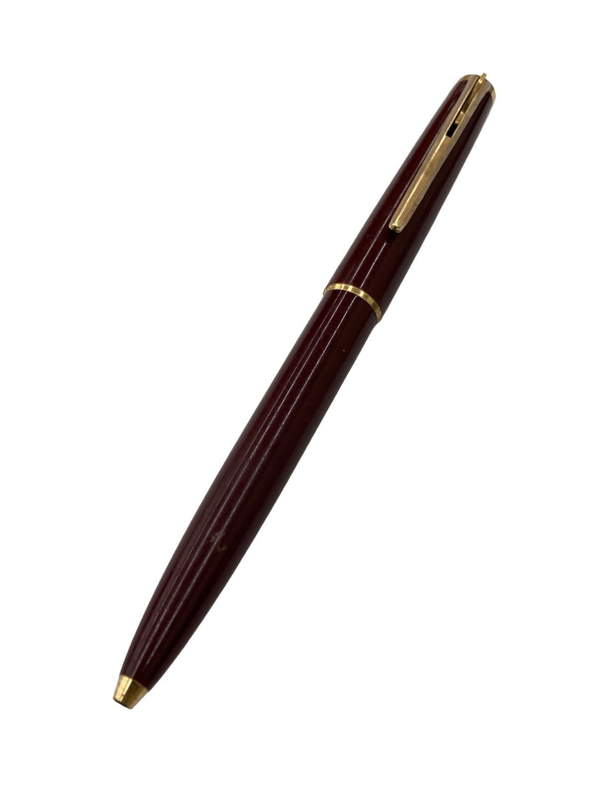 MONTBLANC(モンブラン) 281 ボルドー レバー式 ボールペン - メルカリ