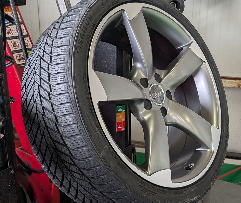 アウディ A5 A6 A7 SAILUN Alpine EVO2 255|35R20 20インチ スタッドレス タイヤ ホイール セット audi