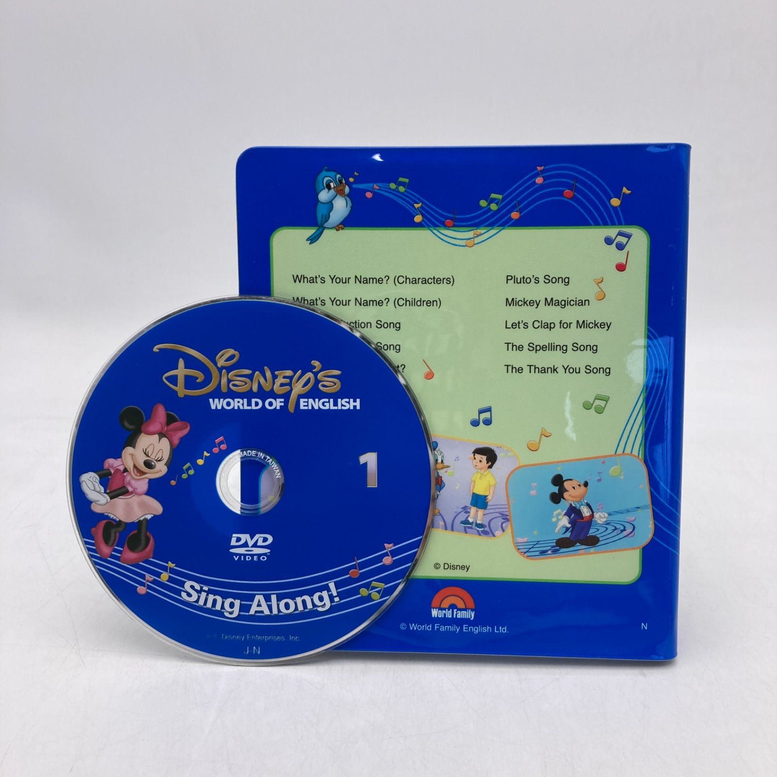 シングアロング DVD12枚 新子役 絵本＆CD 字幕あり ディズニー