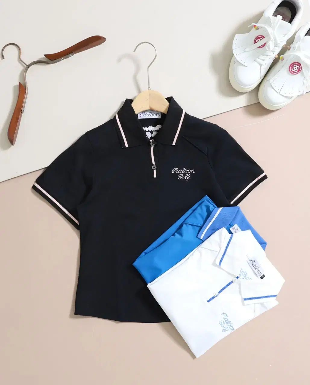 レディースゴルフウェア 旅行 ピケ ポロ Tシャツ