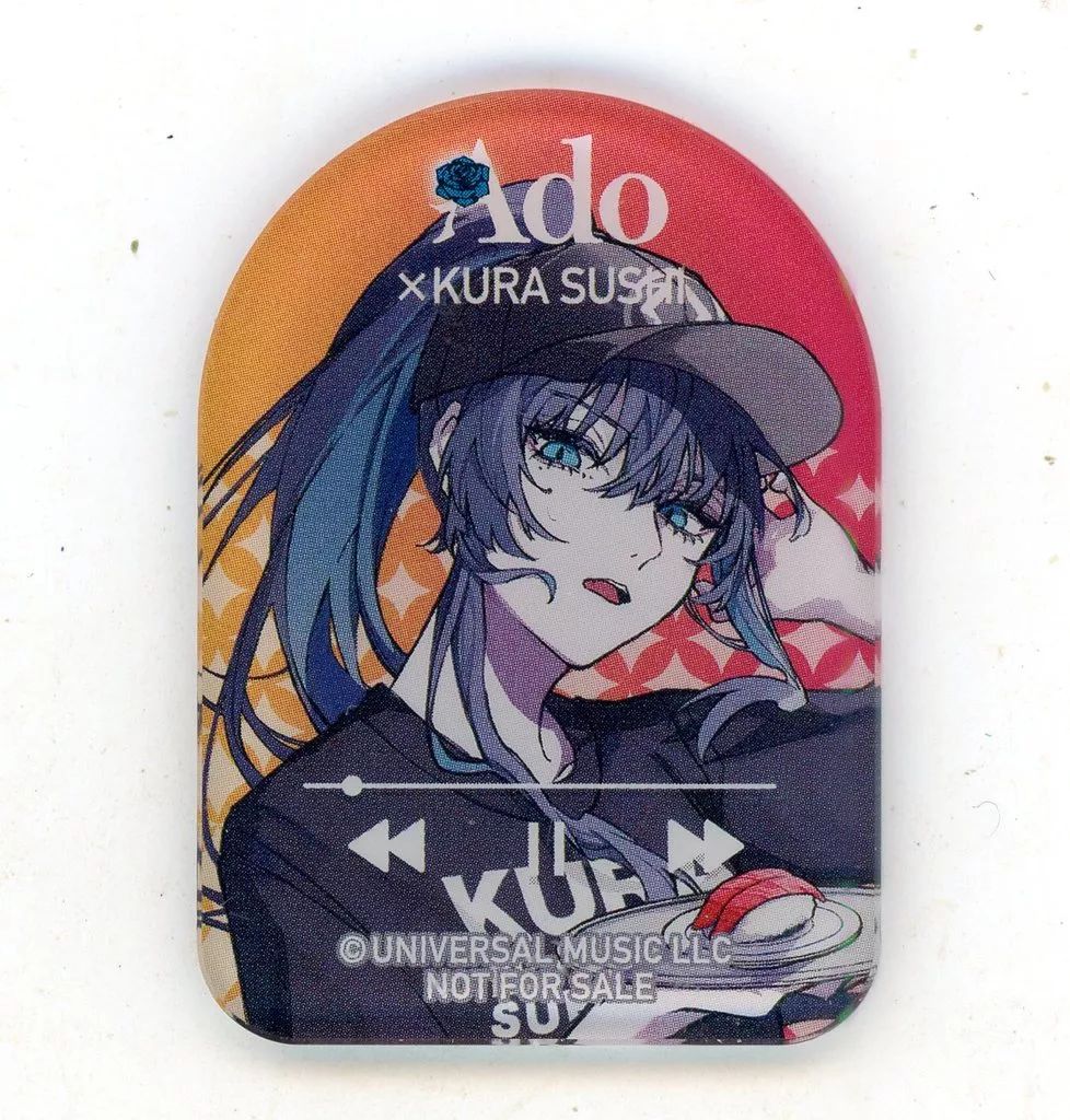 中古】シール・ステッカー Ado(等身/レッド) クリアハードシール