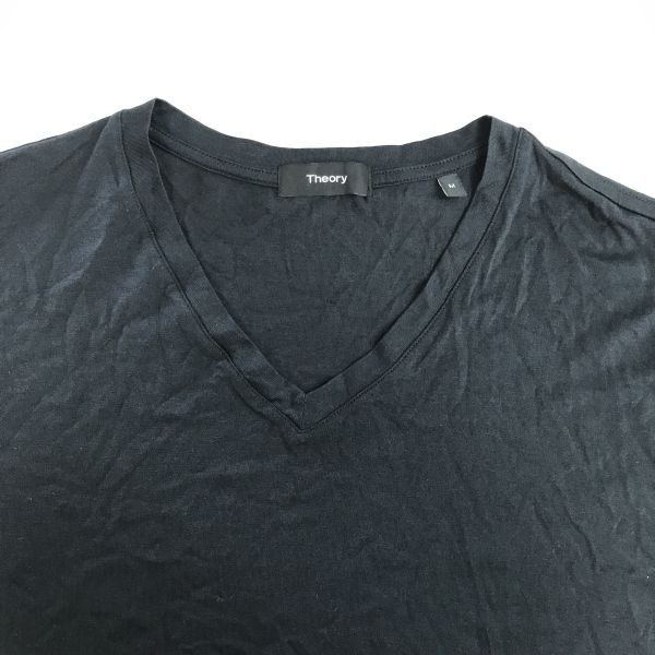 theory/セオリー☆絹/シルク＆コットン/高級生地/半袖Tシャツ