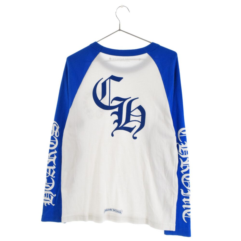 CHROME HEARTS (クロムハーツ) Raglan Sleeve Tee バックCHプリント