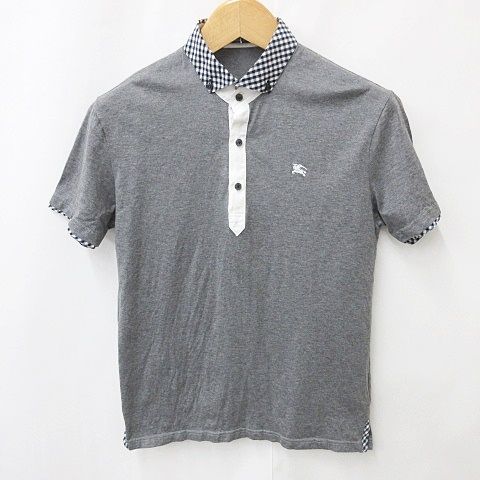 BURBERRY BLACK LABELバーバリー ポロシャツ チェック柄 Burberrys