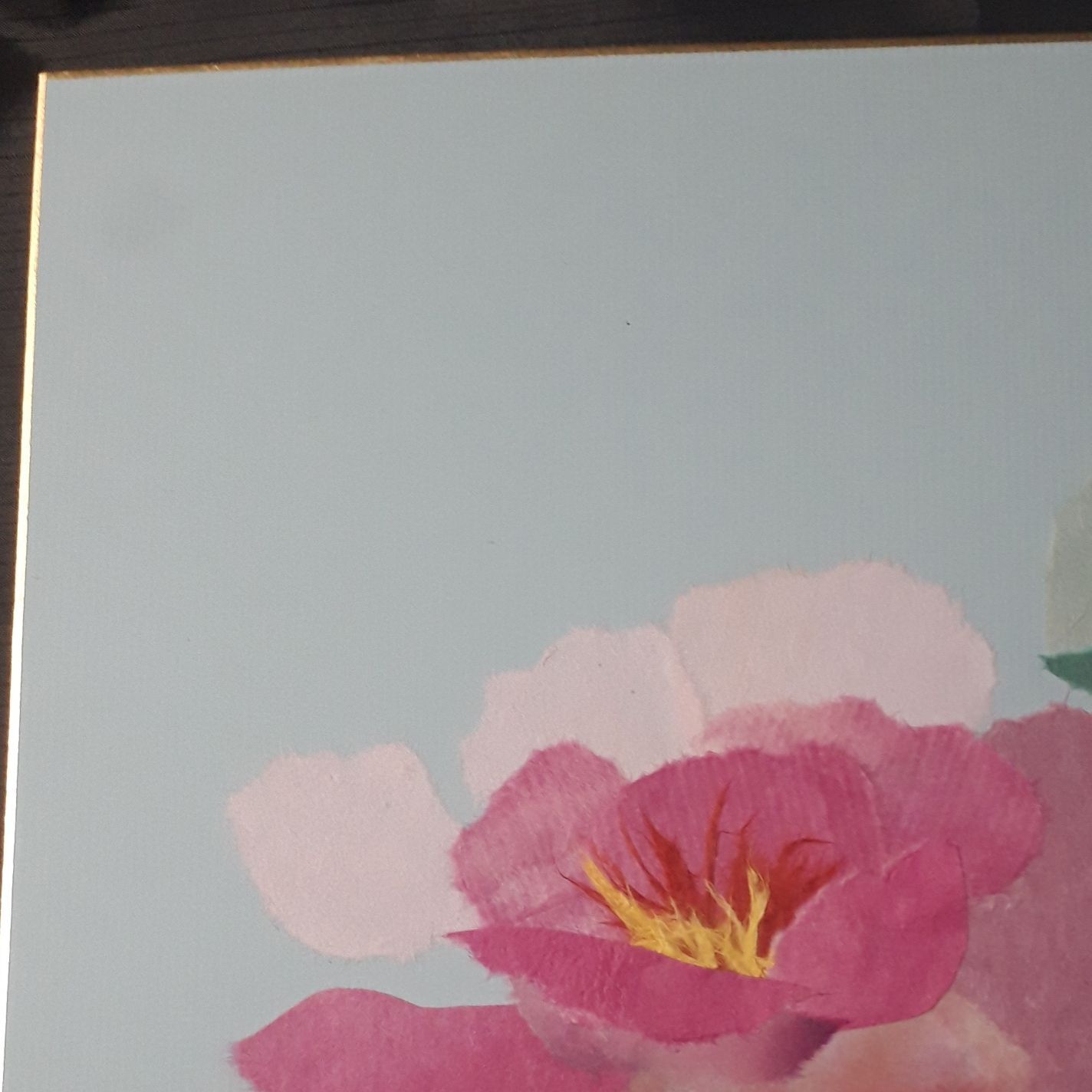 ちぎり絵 花の絵画 8af478b09e2013ebd27d66481872fa