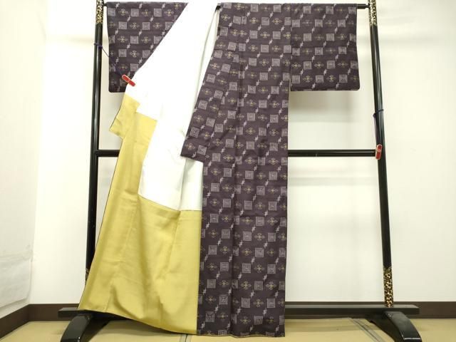 平和屋着物○本場琉球絣 紬 絣文様 正絹 逸品 DAAS2515tw - メルカリ 