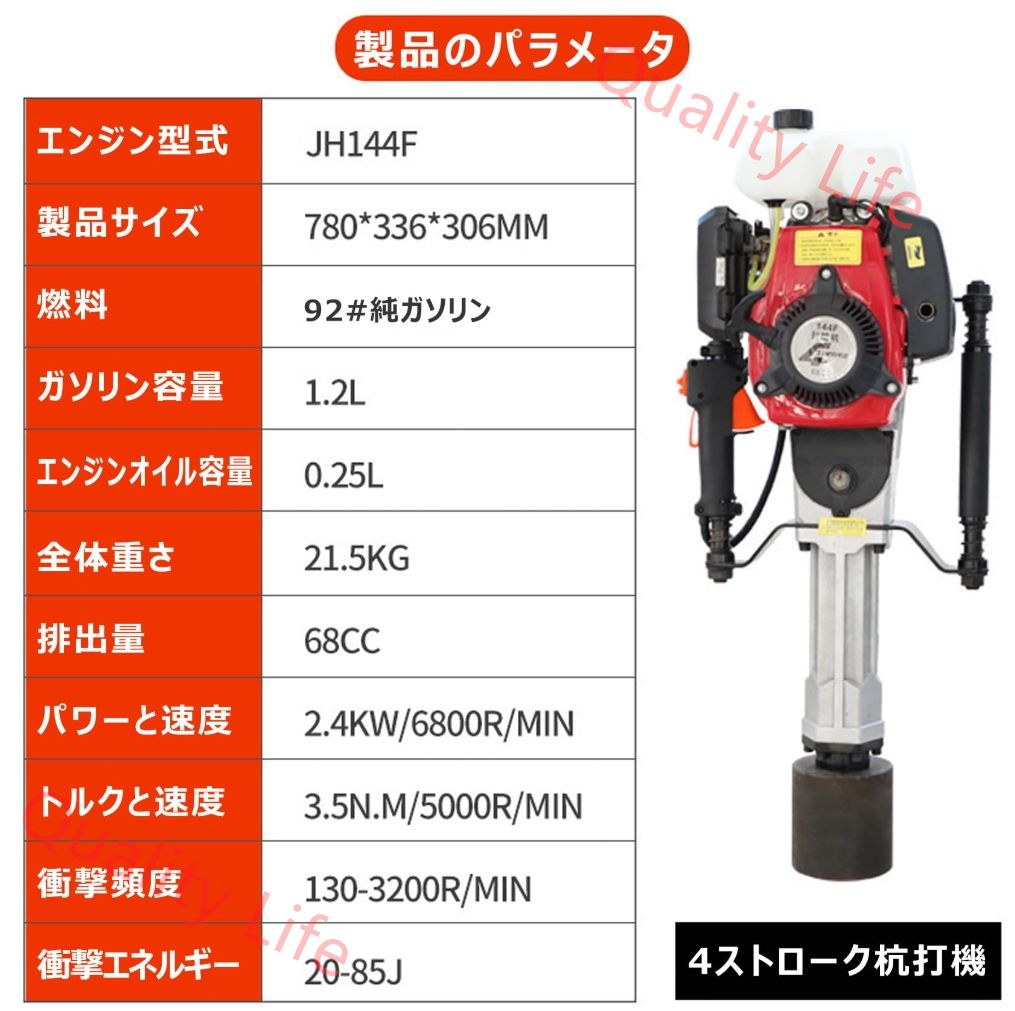 フェンス工事や農機具などに応用できます 3種類スリーブ
