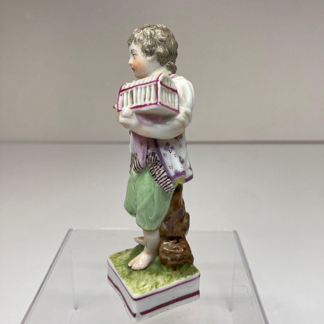 【人気急上昇】 ヘキスト フィギュリン 高さ11㎝ 東Y6-0301 2F