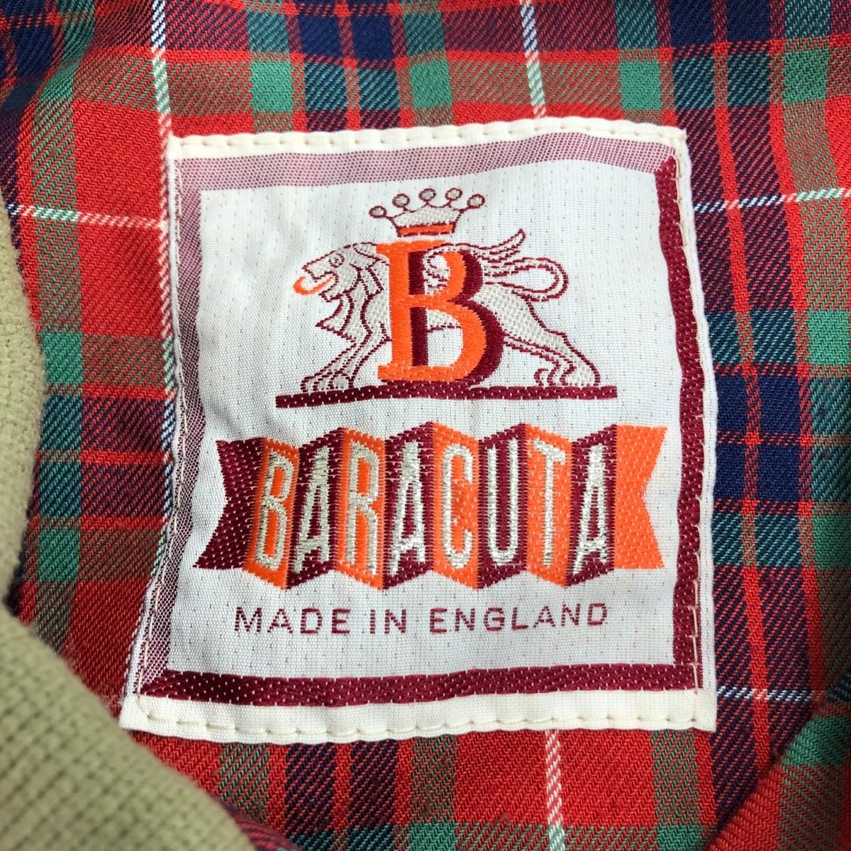 最終価格 BARACUTA G-9 ベージュ ハリントンジャケット BARACUTA バラクータ ハリントンジャケット サイズ:44 G9