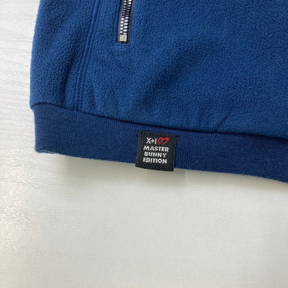 サイズ 2 MASTER BUNNY EDITION マスターバニーエディション ネック切替 フリース ジップジャケット ブルー系 240101382297 ゴルフウェア レディース ストスト LLC-HASEGAWATOSO_COM