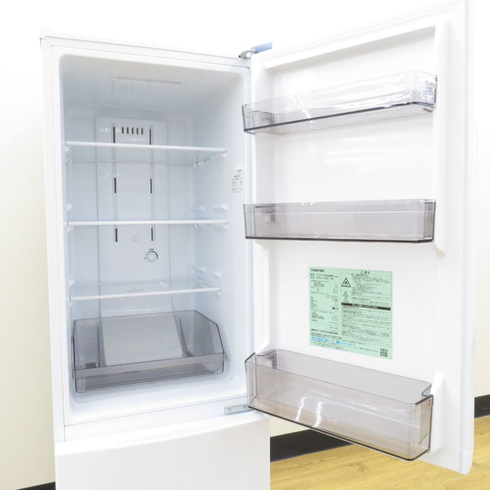 東芝 冷蔵庫 GR-V17BS ホワイト ≪人気≫東芝(TOSHIBA) 東芝 GR-V17BS