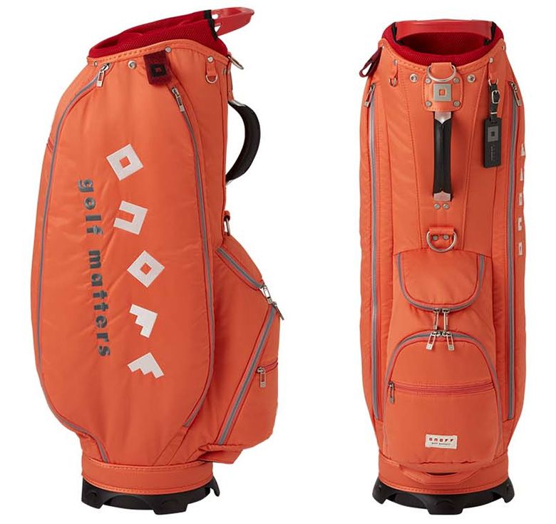 取り寄せ】 オノフ ゴルフ OB3622 カート キャディバッグ オレンジ(06