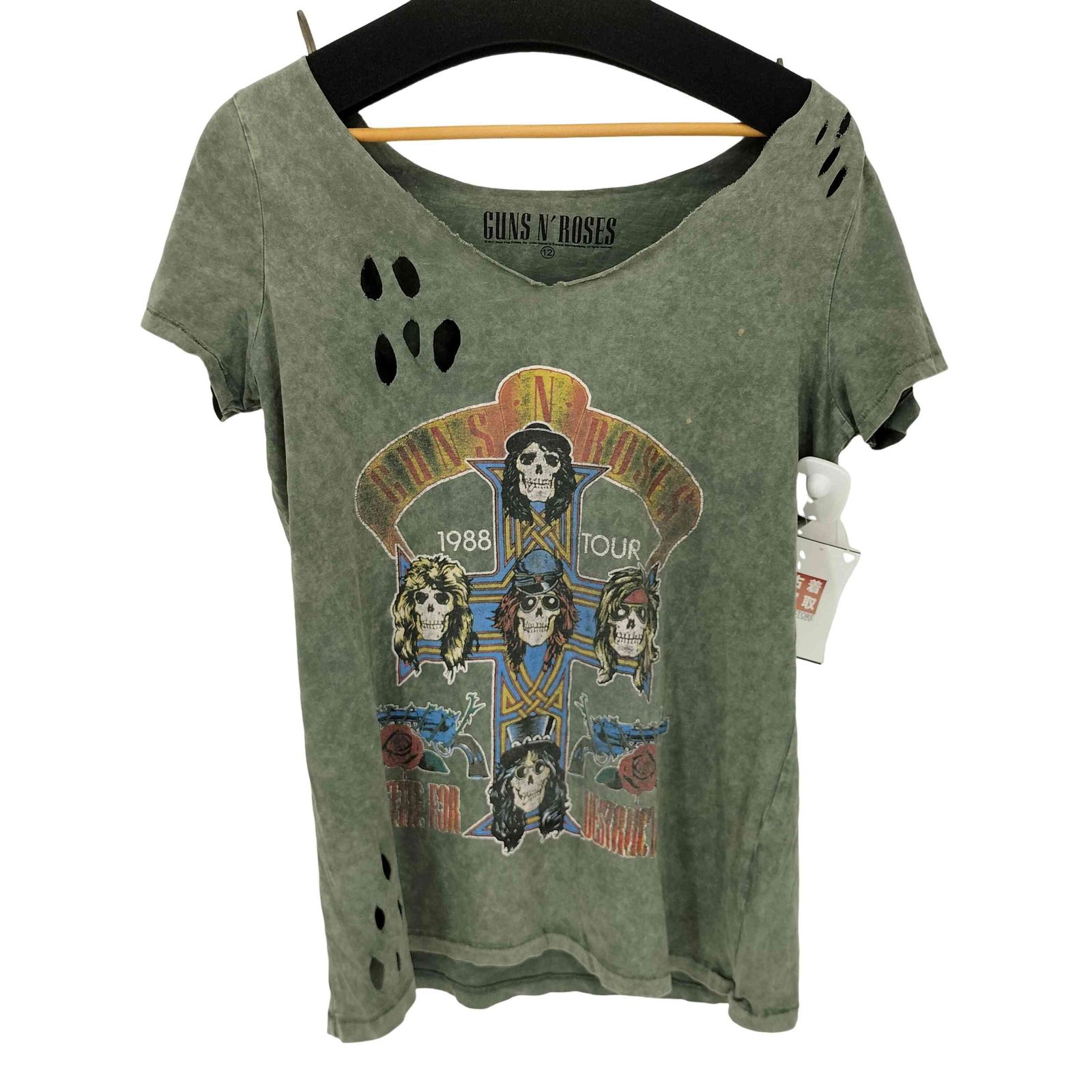 ユーズドフルギ USED古着 両面プリントTシャツ ツアーTシャツ メンズ  12