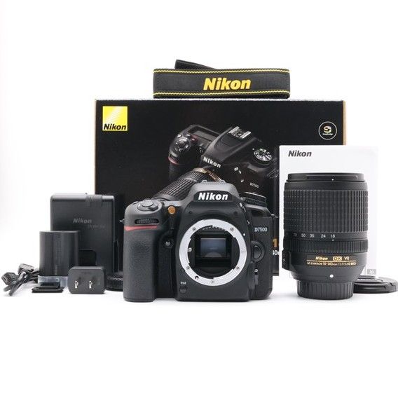 ♥品 ニコン Nikon D7500 18-140VR レンズキット｜2416万画素CMOS｜4K UHD動画対応｜高速連写8コマ|秒｜写真撮影時のみ開封の 同等品