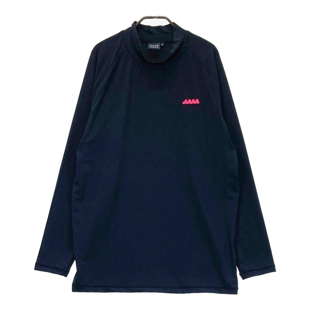 サイズ：8 MUTA MARINE ムータマリン  長袖モックネックインナーTシャツ  ネイビー系 [240101377572]# ゴルフウェア メンズ ストスト