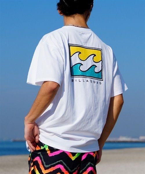 BILLABONG ビラボン BD011-858 メンズ ラッシュガード 半袖 UVケア 水陸両用 ユーティリティ ラッシュTシャツ 吸水速乾 KX1 D23