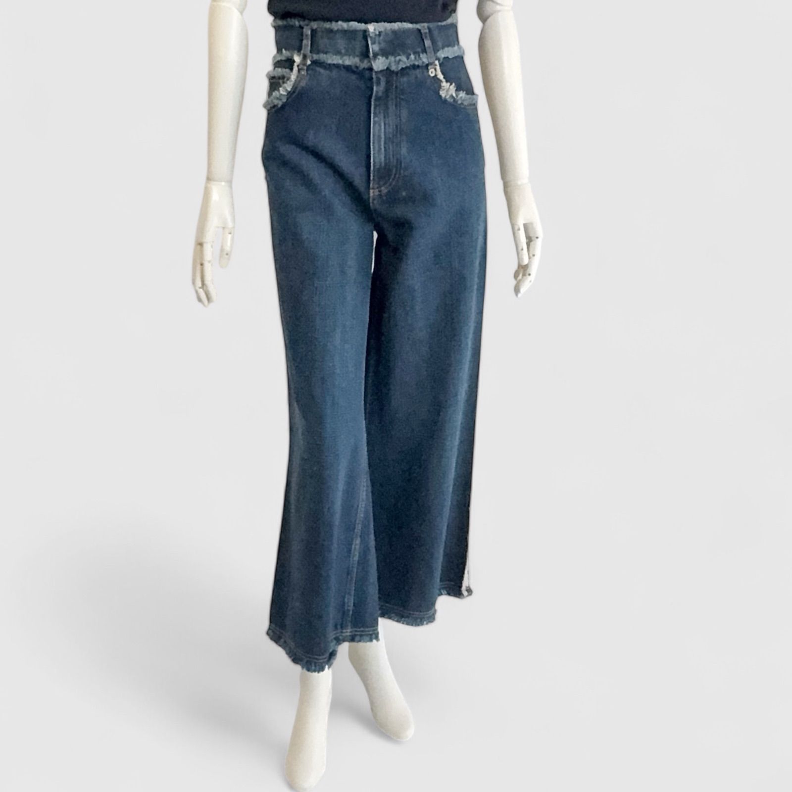 Christian Dior クリスチャンディオール デニムワイドパンツ