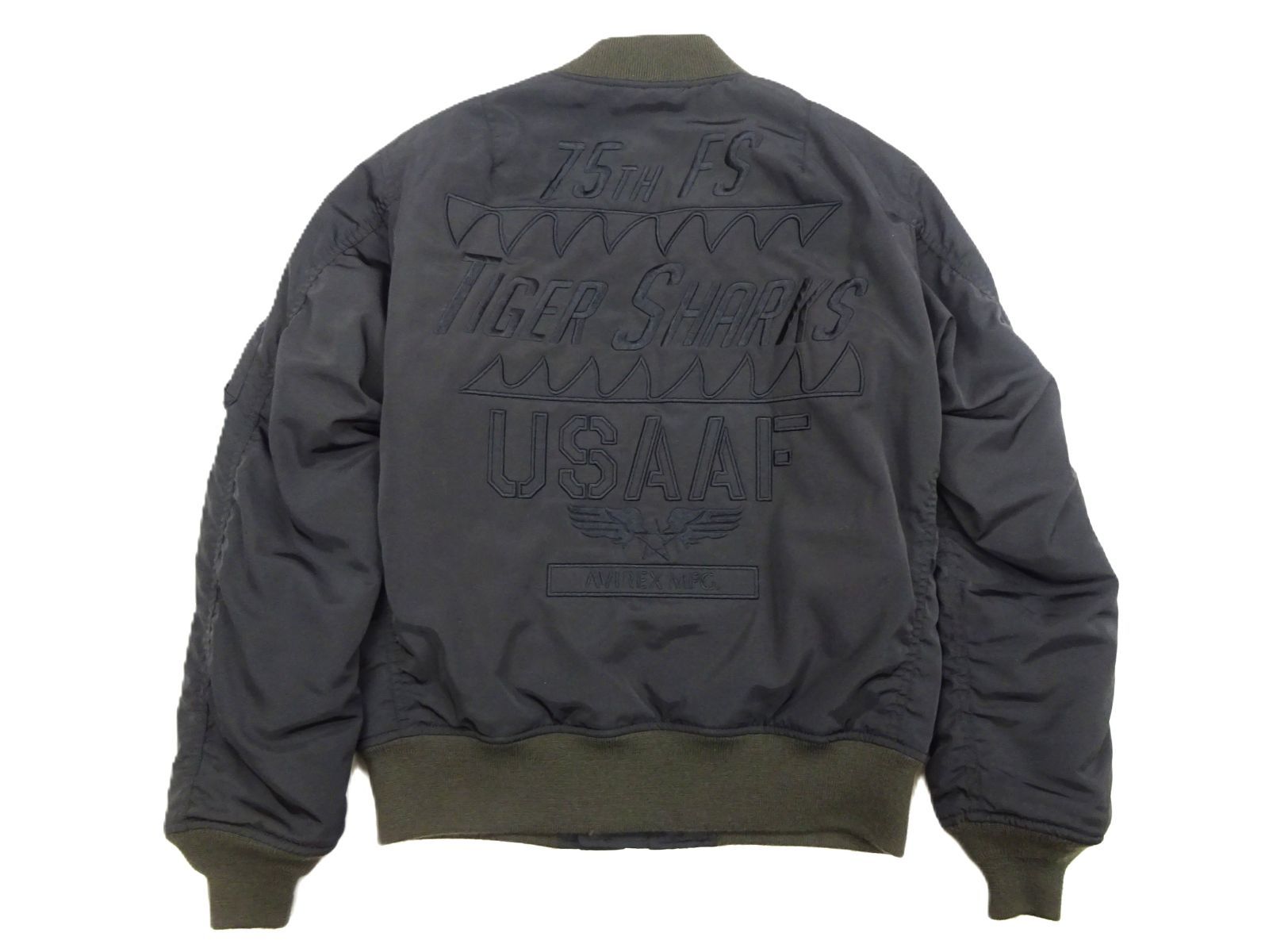 美品】AVIREX アヴィレックス MA-1 フライトジャケット タイガー