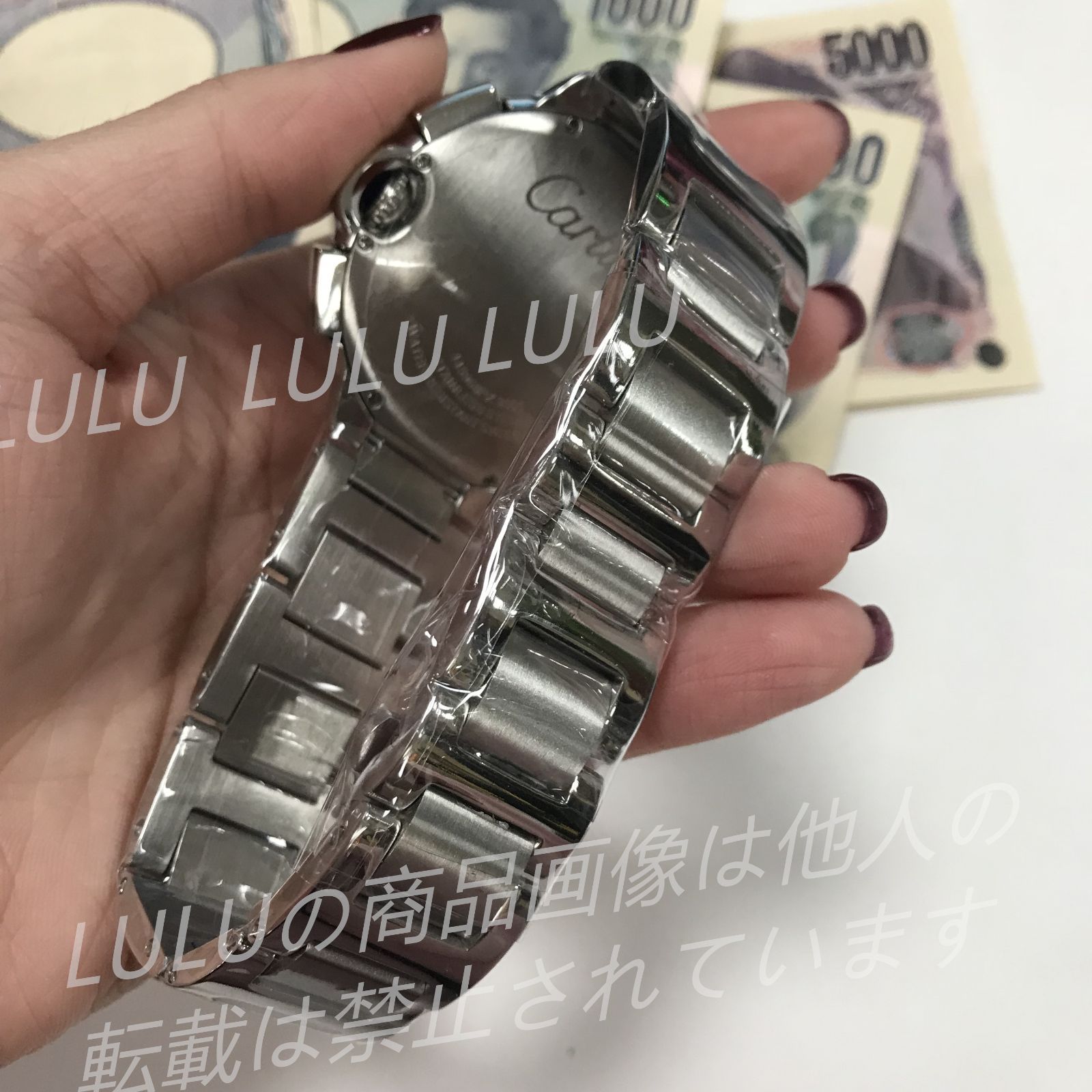 cca10   カルティエ　cartier　腕時計43mm　クオーツ時計　  即購入不可