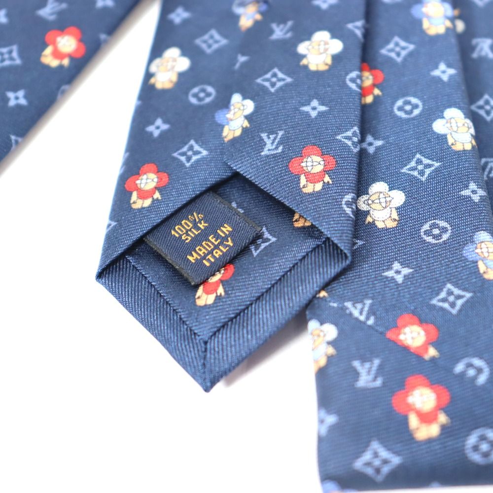 ルイ・ヴィトン ネクタイ クラヴァット ソー ヴィヴィエンヌ M76322