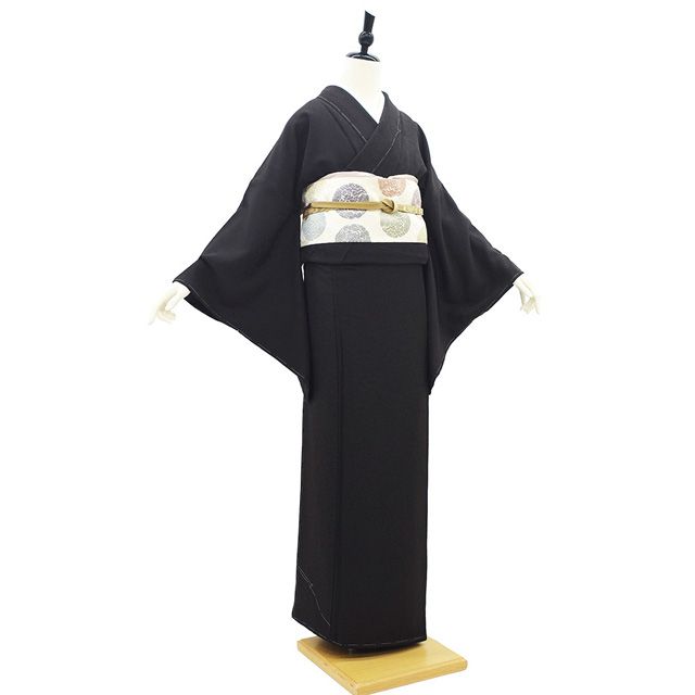 新古品】 色無地 着物 未使用 正絹 袷 花色恵 創業百年 番国 京