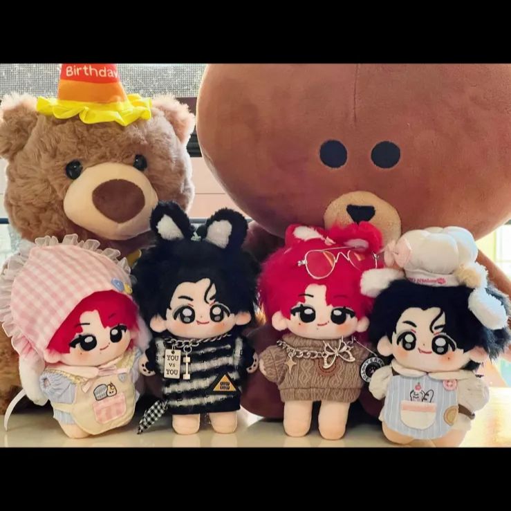 ミンハオ　ミンギュ　ぬいぐるみ　10cm 新品　マスター　セブチ　svt ミンハオ ミンギュ 10cm ぬいぐるみ 新品 マスター セブチ svt