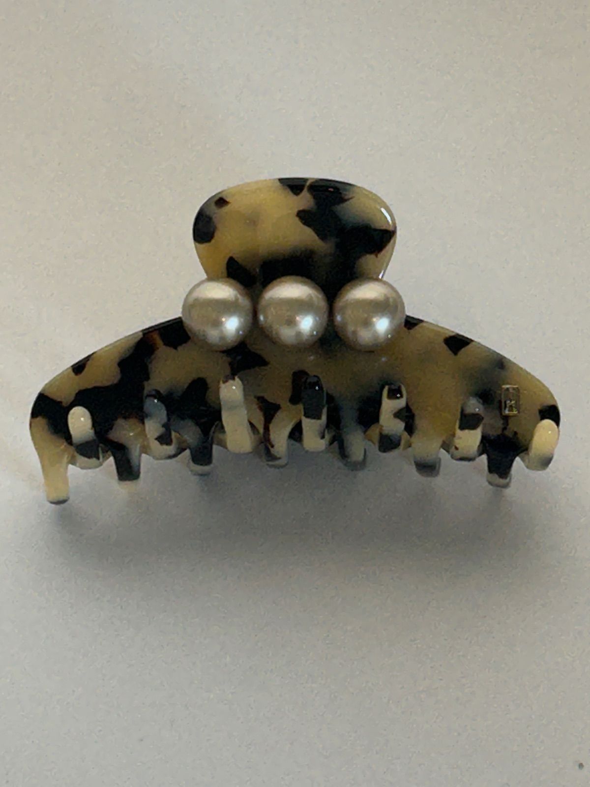 ALEXANDRE DE PARIS ヘアクリップ ALEXANDRE DE PARIS ヘアクリップ オーバーサイズパールクリップ