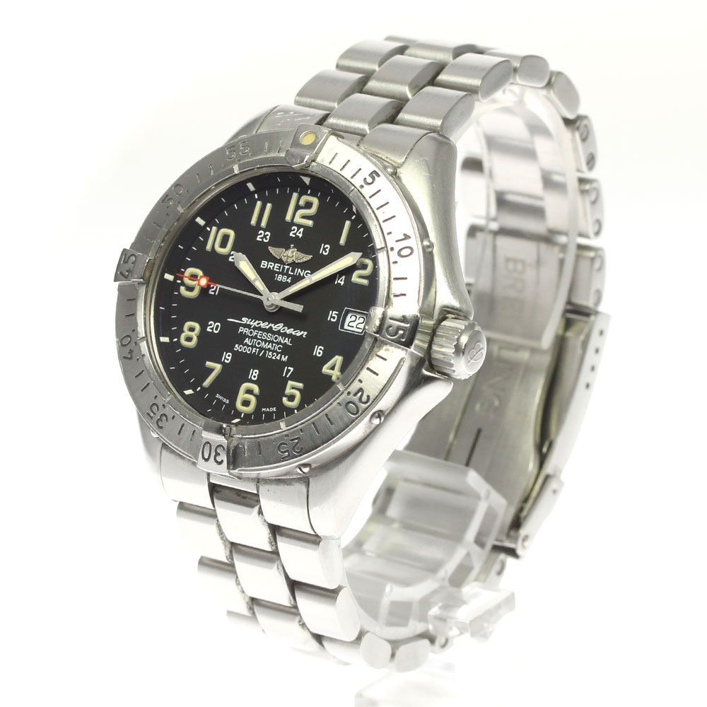 ブライトリング BREITLING A17345 スーパーオーシャン デイト 自動巻き