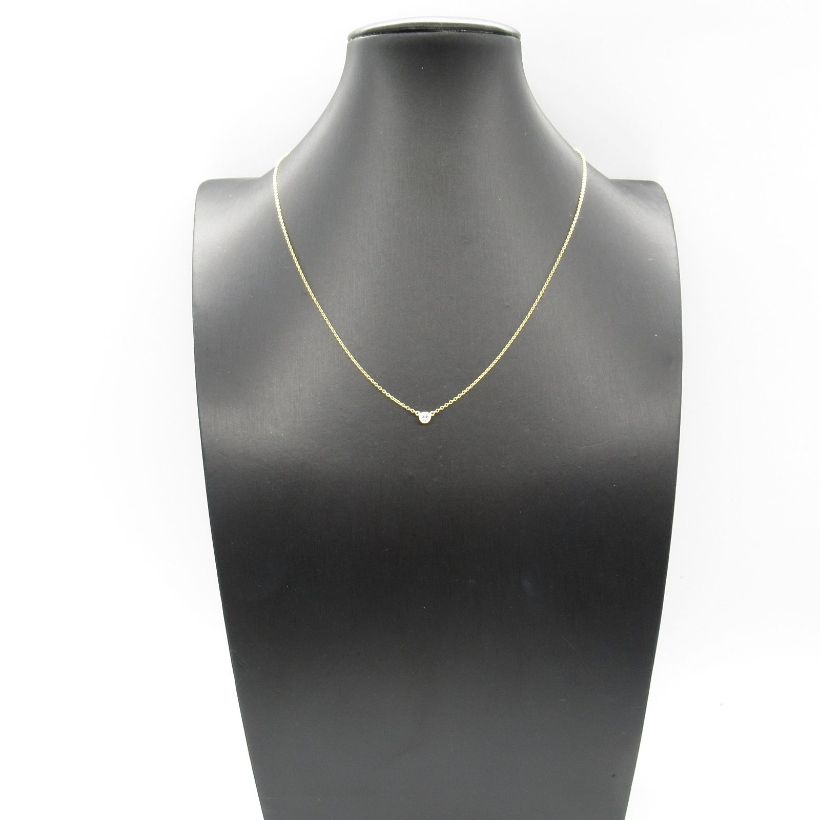 Tiffany & Co. ゴールドネックレス　バイザヤード ティファニー TIFFANY＆CO ネックレス バイザヤードネックレス