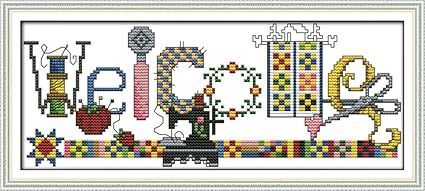 LovetheFamily クロスステッチキット DIY 手作り刺繍キット 正確な図柄印刷クロスステッチ 家庭刺繍装飾品 11CT  インチ当たり11個の小さな格子 中程度の格子 刺しゅうキット フレームがない 手芸 手工芸 キット 芸術 工 - メルカリ LovetheFamily クロスステッチキット DIY 手作り刺繍キット 正確な図柄印刷クロスステッチ 家庭刺繍装飾品 11CT