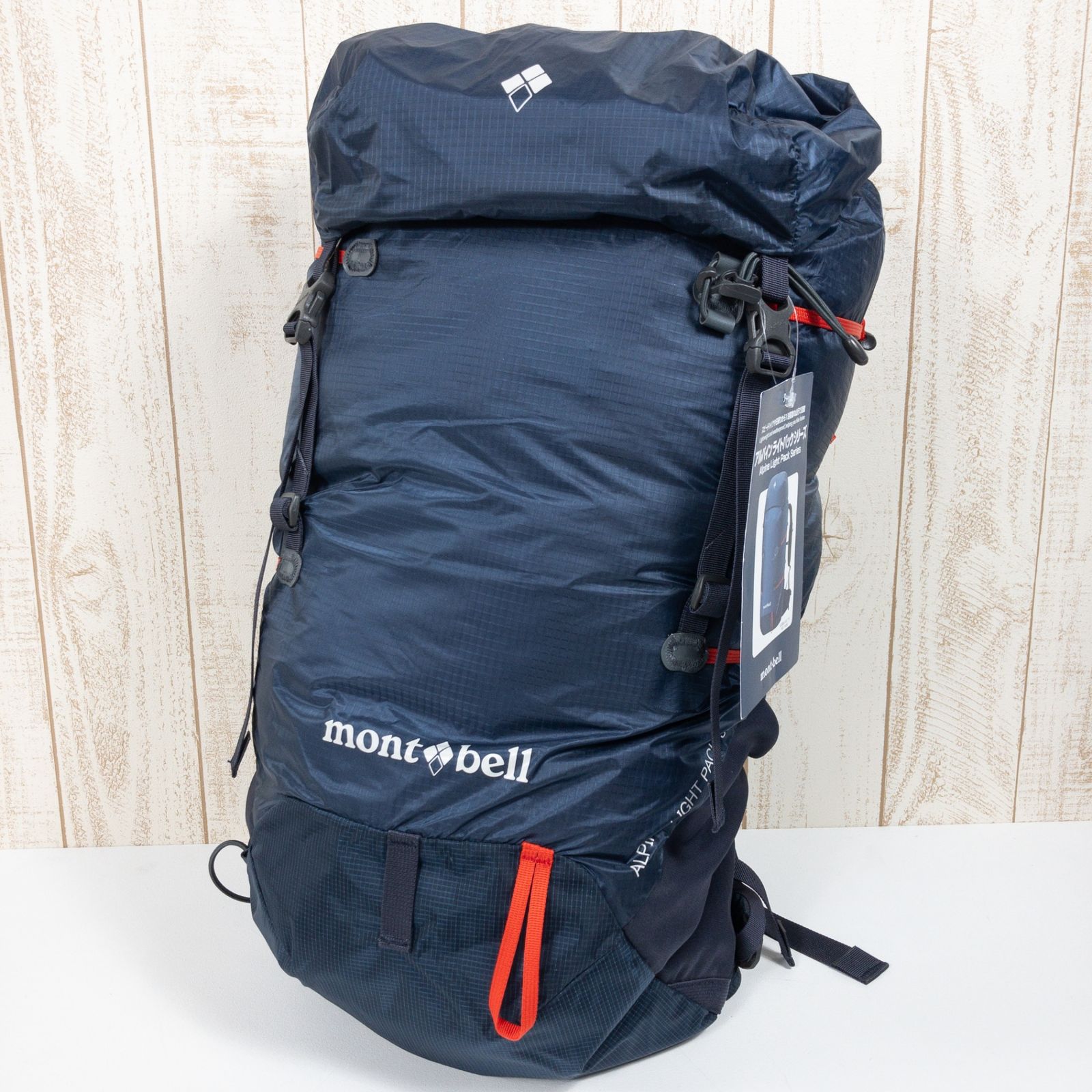 Unisex OneSize ネイビー系 Montbell モンベル アルパイン ライトパック 30 ナイロン 1133287 Asian Unisex NV 容量 30L～54L バックパック バッグ ストレージ