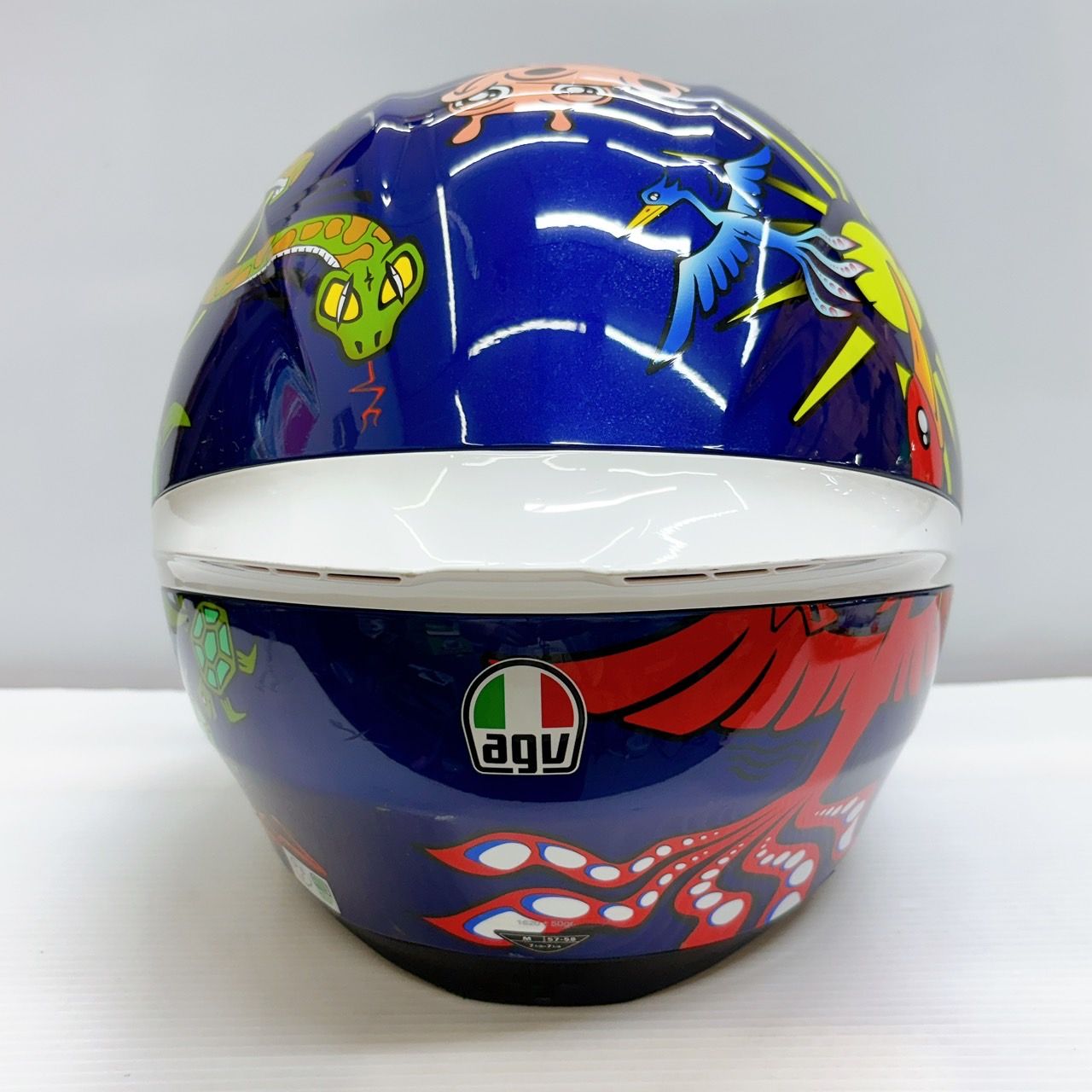 h7490 AGV K1 フルフェイスヘルメット 0T45J ZOO マリン ロッシ - Mercari