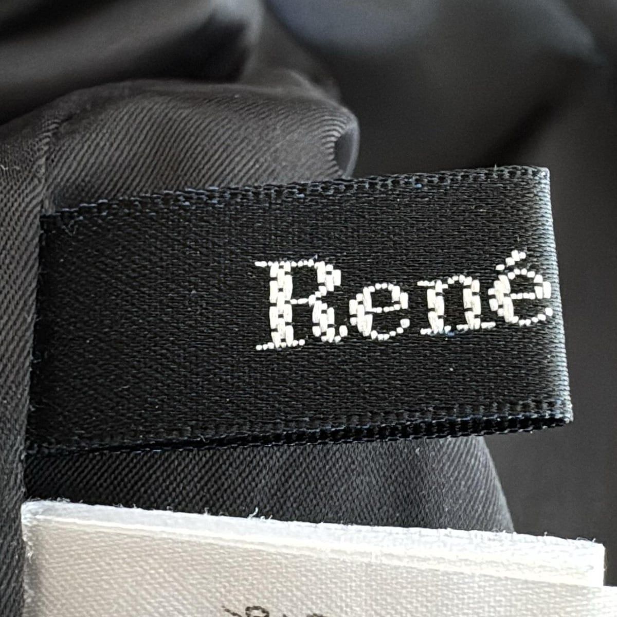 Rene(ルネ) パンツ サイズ34 S レディース - 黒 クロップド(半端