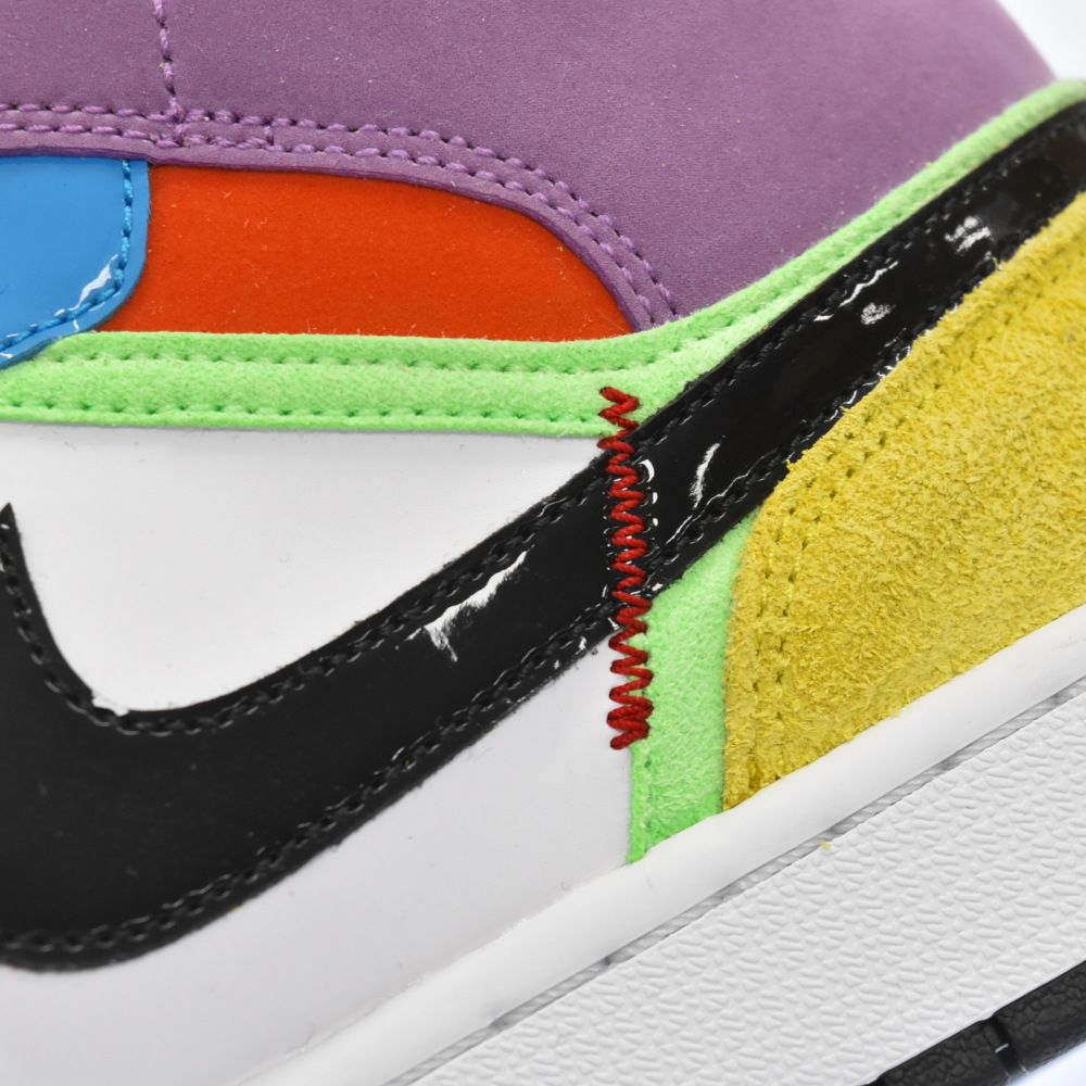 NIKE (ナイキ) WMNS AIR JORDAN1 MID SE MULTICOLOR ウィメンズ