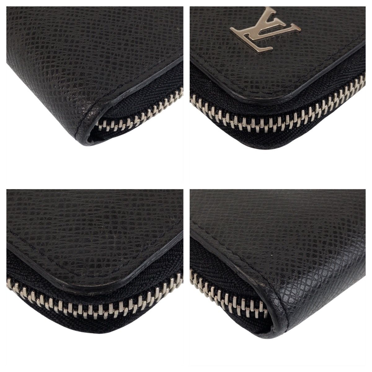 ルイヴィトン LOUIS VUITTON 長財布 タイガ 美品 ポルトフォイユブラザ M30501 ノワール 新着 20231216