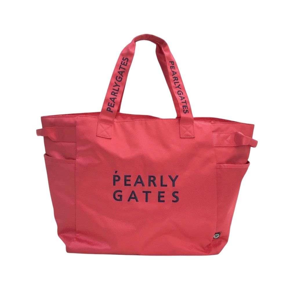 PEARLY GATES パーリーゲイツ  ビッグトートバッグ  レッド系  [240101343624] ゴルフウェア ストスト