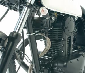 【新品・5営業日で発送】Active 14051505 OILクーラーステーSET ストレート 4.5-7R GB250／SR400 -05／SR500 -00(横)／250TR -03(横)　 ステーのみ