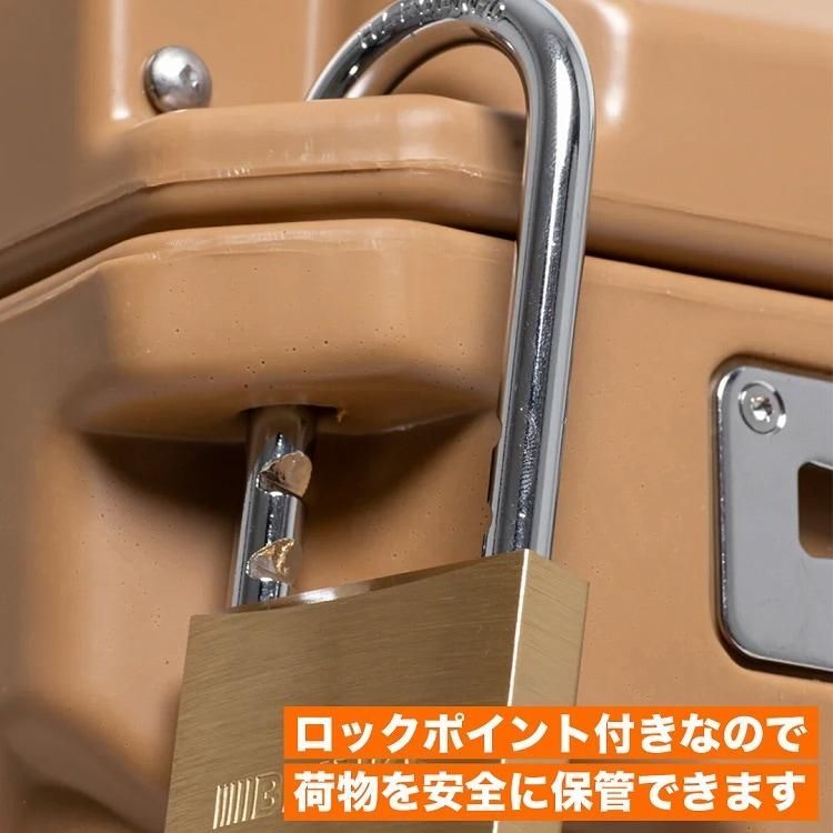 氷を最長で8日間キープ RUGGED