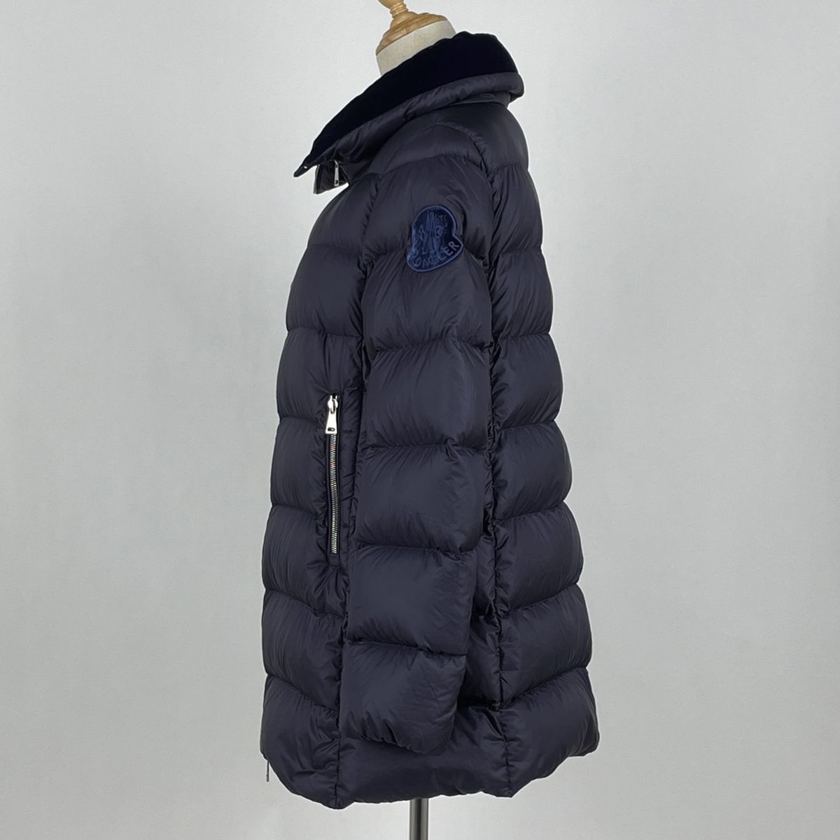 モンクレール MONCLER トルコン ダウン ジャケット ベロア切替