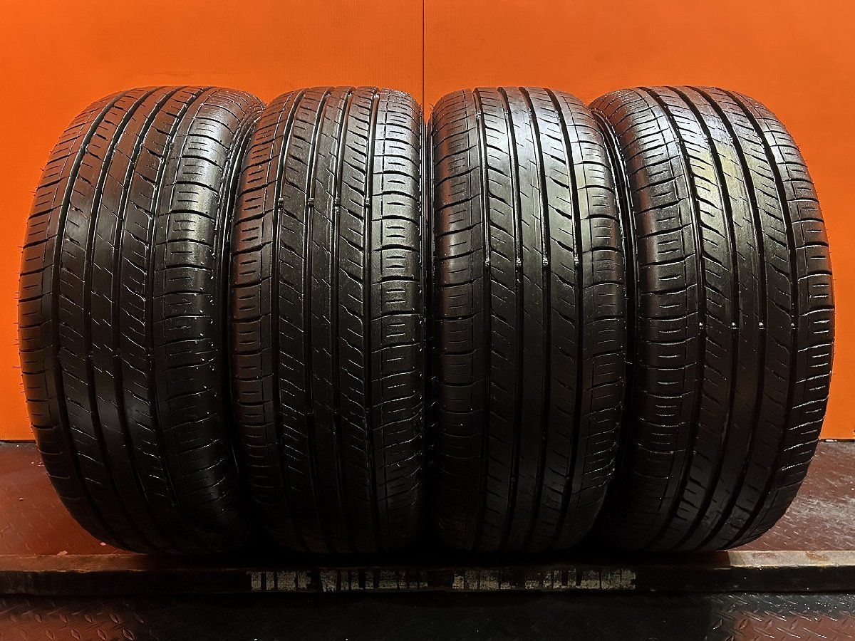 DUNLOP ENASAVE EC300 215|60R16 16インチ 夏タイヤ 4本 22年製 バリ溝 ヴェゼル CX-3 エスティマ オデッセイ等 KTO311