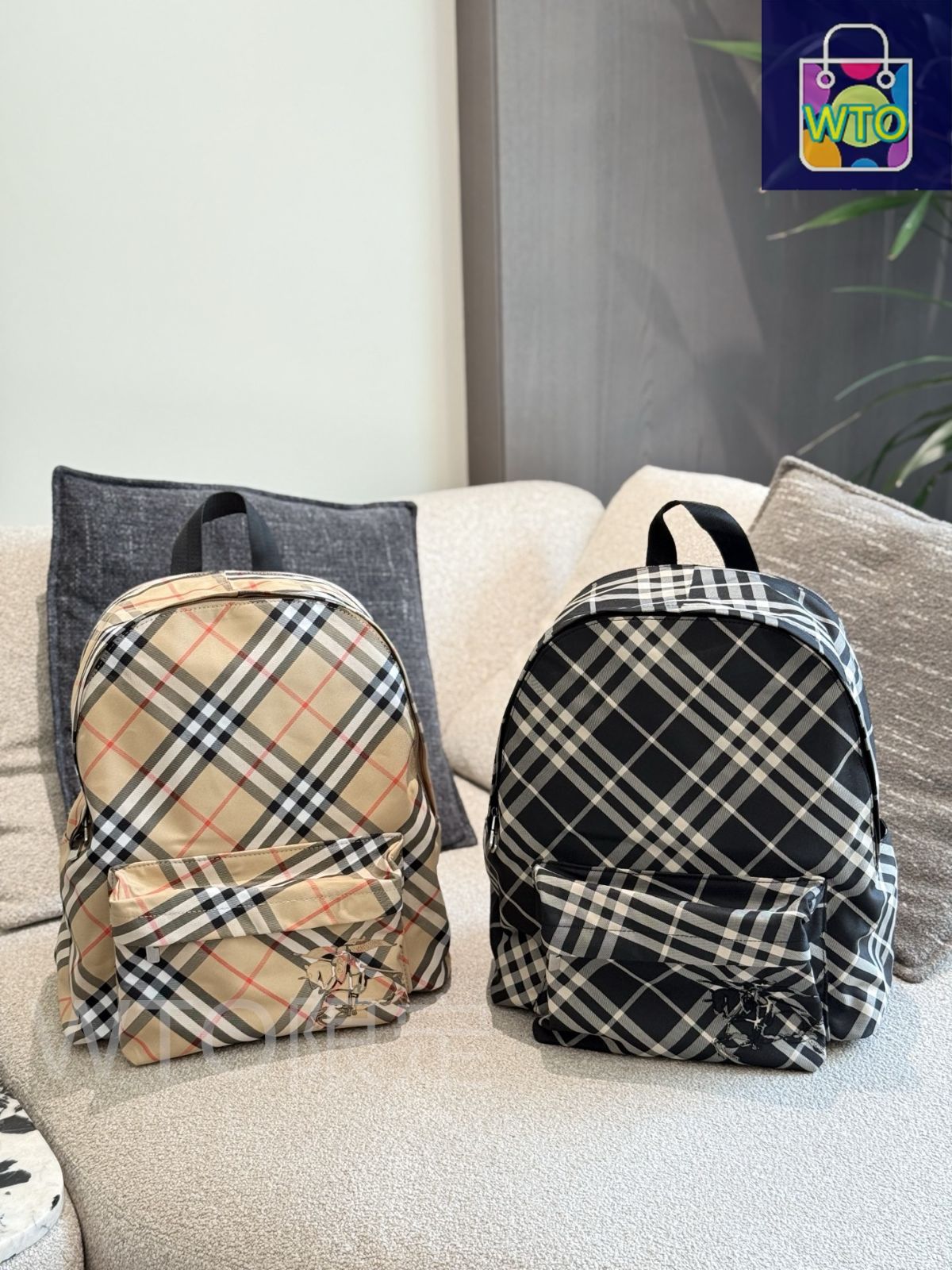 【値下げ】Burberry パック 今日特価】Burberry バーバリー バックパック 大容量で