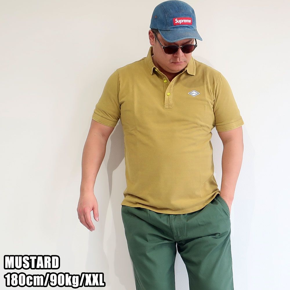 REPLAY リプレイ ポロシャツ メンズ 大きいサイズ Tシャツ ブランド 半袖 国内正規品 XL XXL XXXL 2L 3L 4L カーキ ブラック 正規代理店商品  カットソー 大人 30代 40代 50代 M6548.23070 REPLAY リプレイ ポロシャツ メンズ 大きいサイズ Tシャツ ブランド