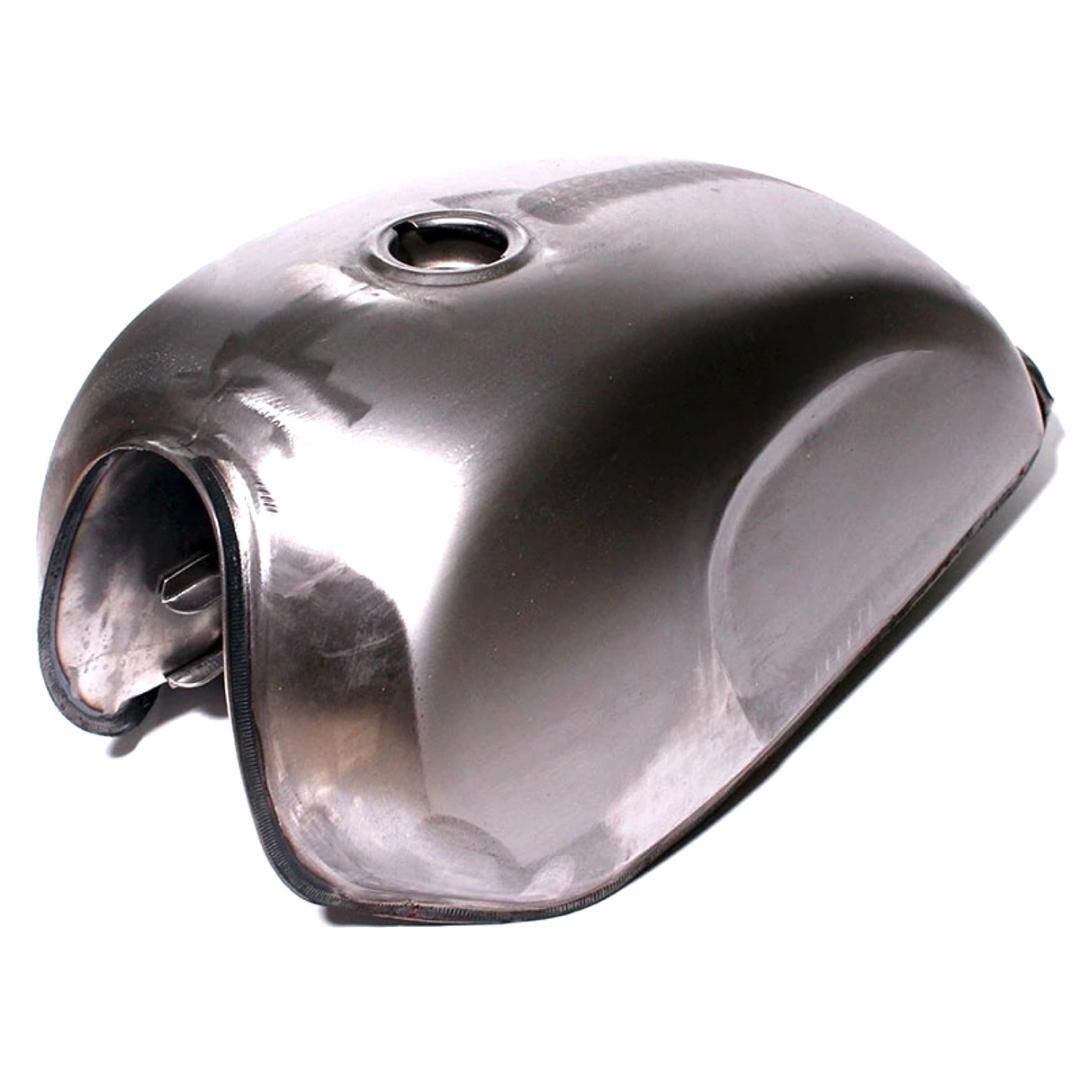 ガソリンタンク 9L スチール製 汎用 未塗装 タンクキャップ コック