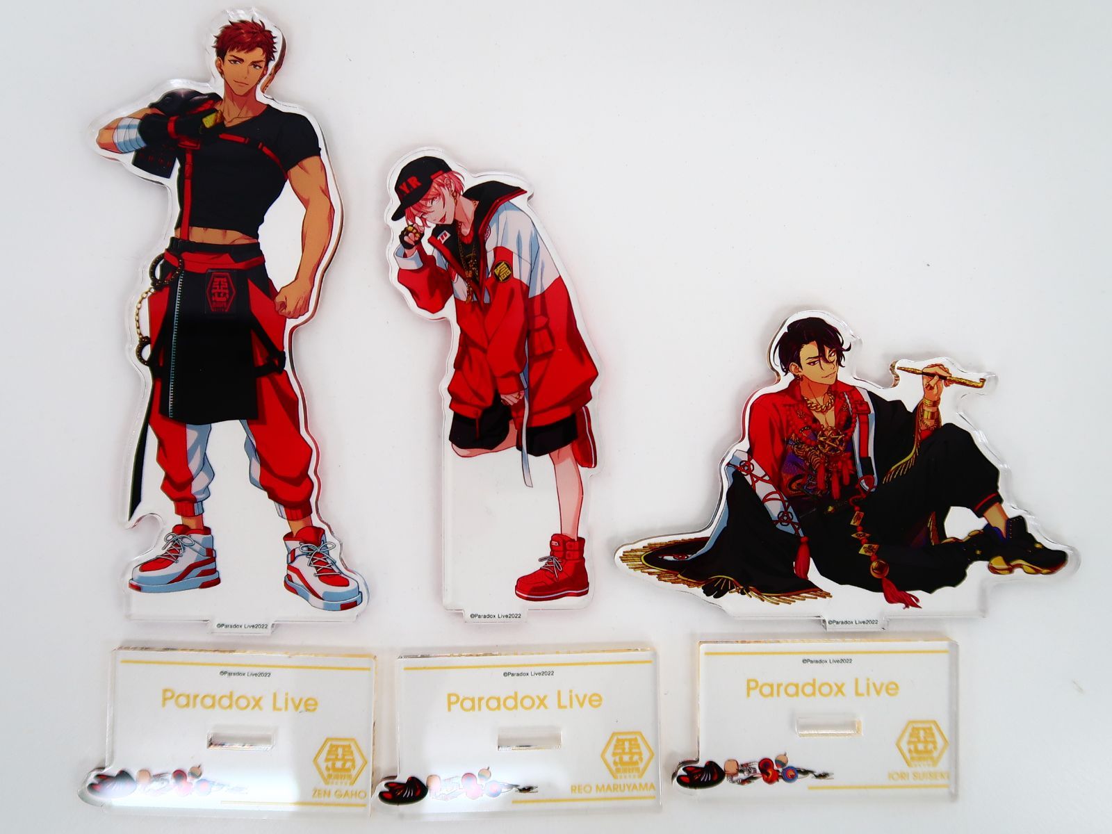 5個セット Paradox Live 3rd Anniversary アクリルスタンド 悪漢