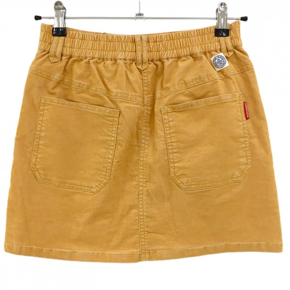 ロサーセン ROSASEN ストレッチ シャンブレーコーデュロイチェックスカート レディス 新品ロサーセン コーデュロイスカート オレンジ 複数ポケット